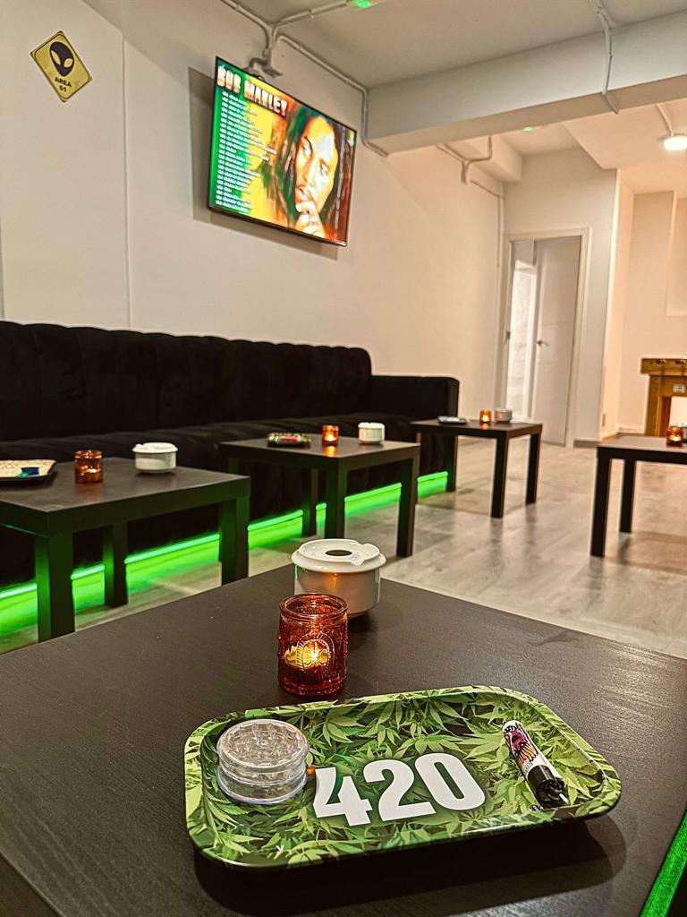 Indulge in relaxation, Madrid style: Where cannabis meets community